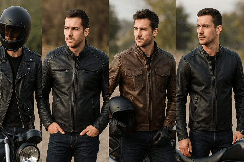 Blouson de moto en cuir : guide pour choisir selon votre style de conduite