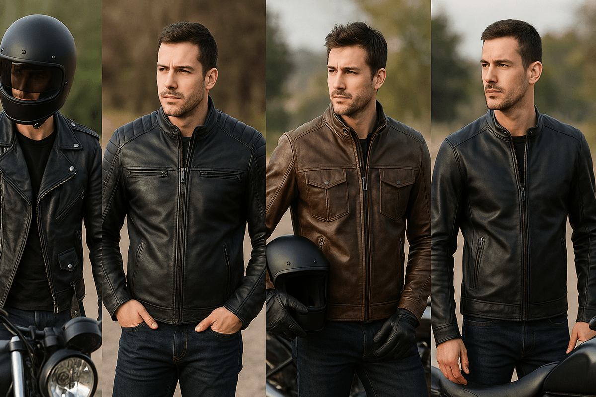 Blouson de moto en cuir : guide pour choisir selon votre style de conduite