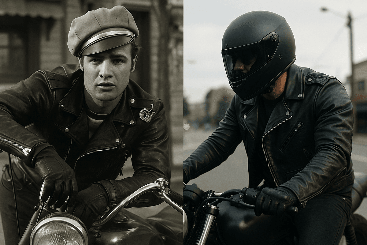 Histoire du blouson en cuir
