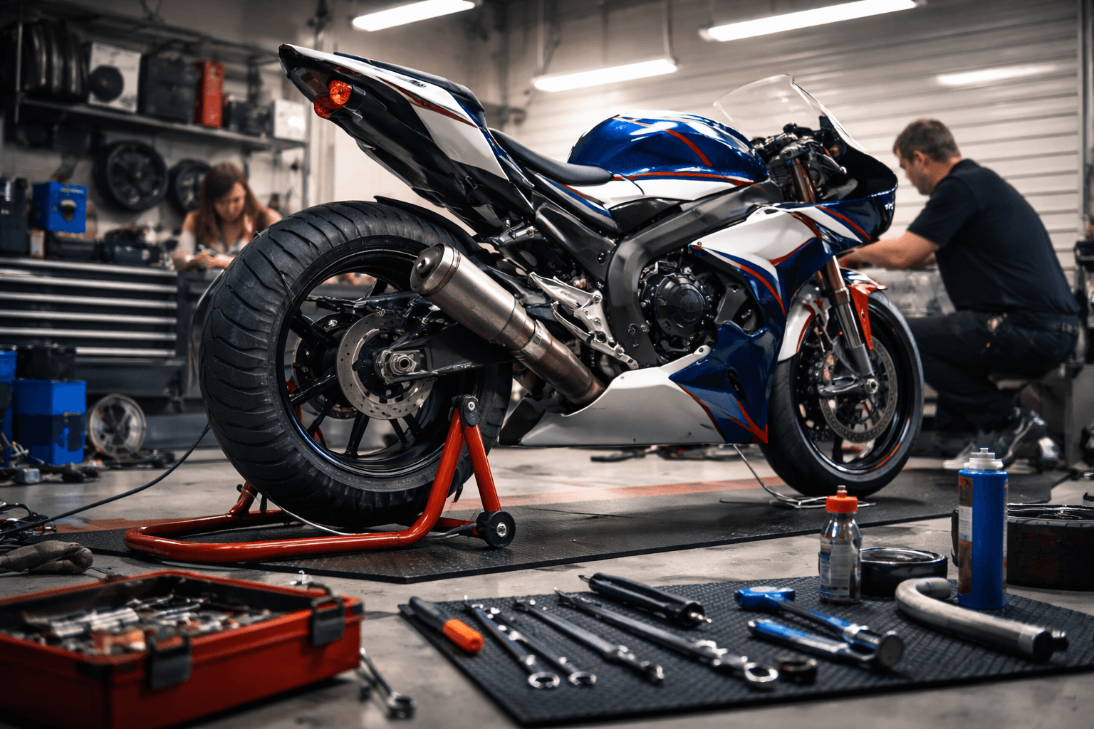 Préparer sa moto pour la piste