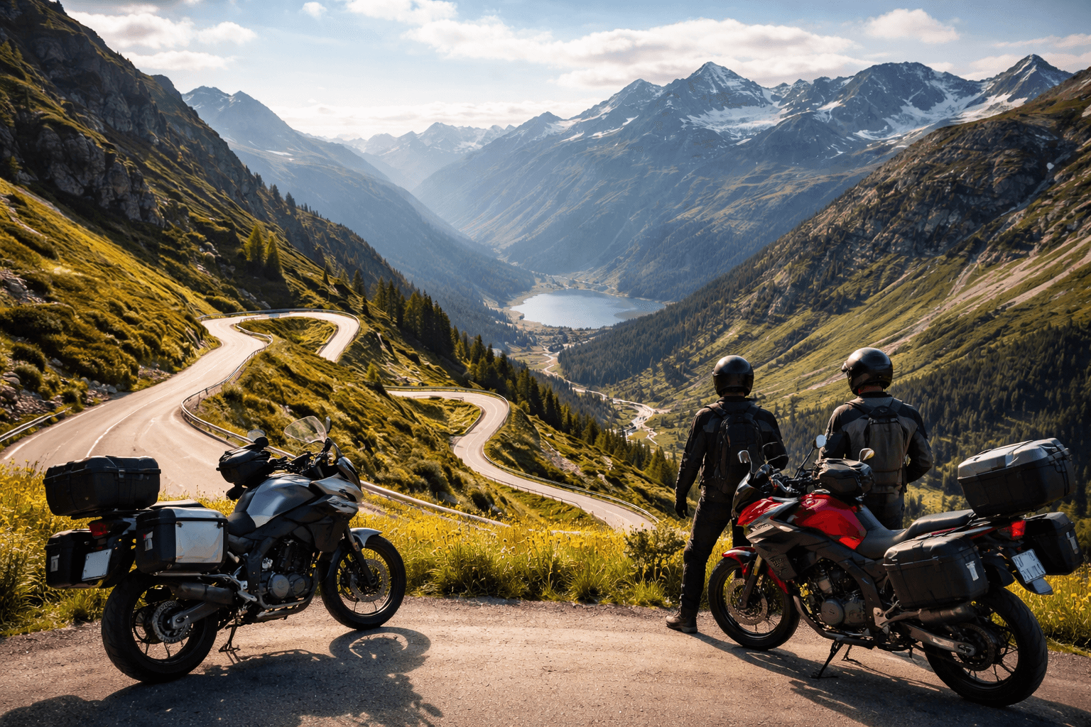 Meilleurs itinéraires européens pour motards