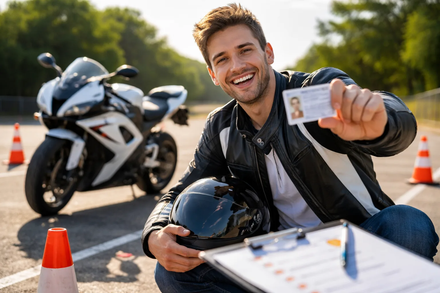 Permis moto