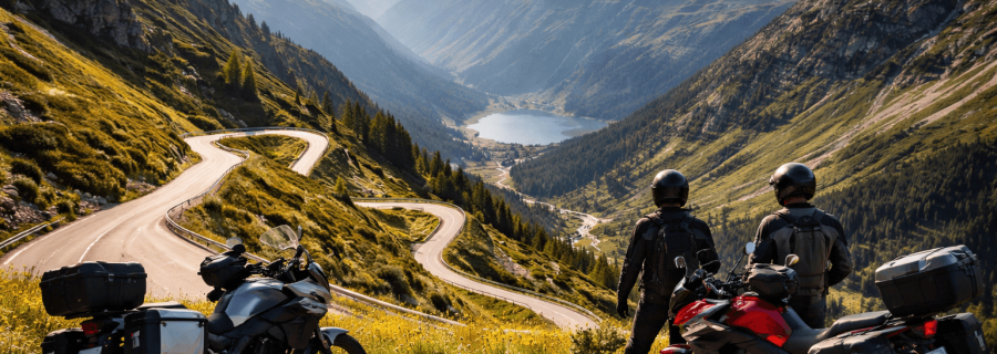 Meilleurs itinéraires européens pour motards