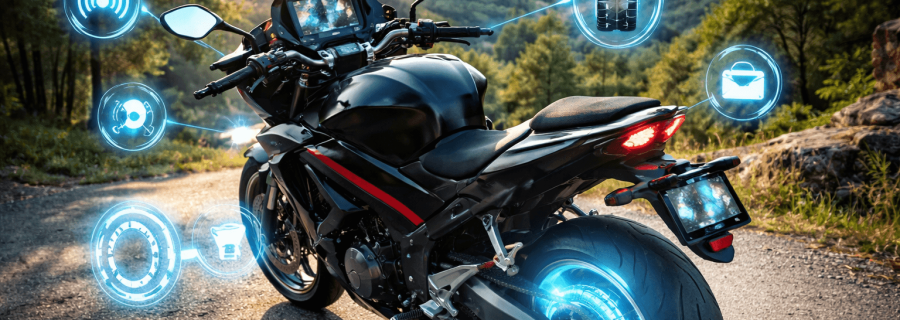 Technologies embarquées sur les motos modernes